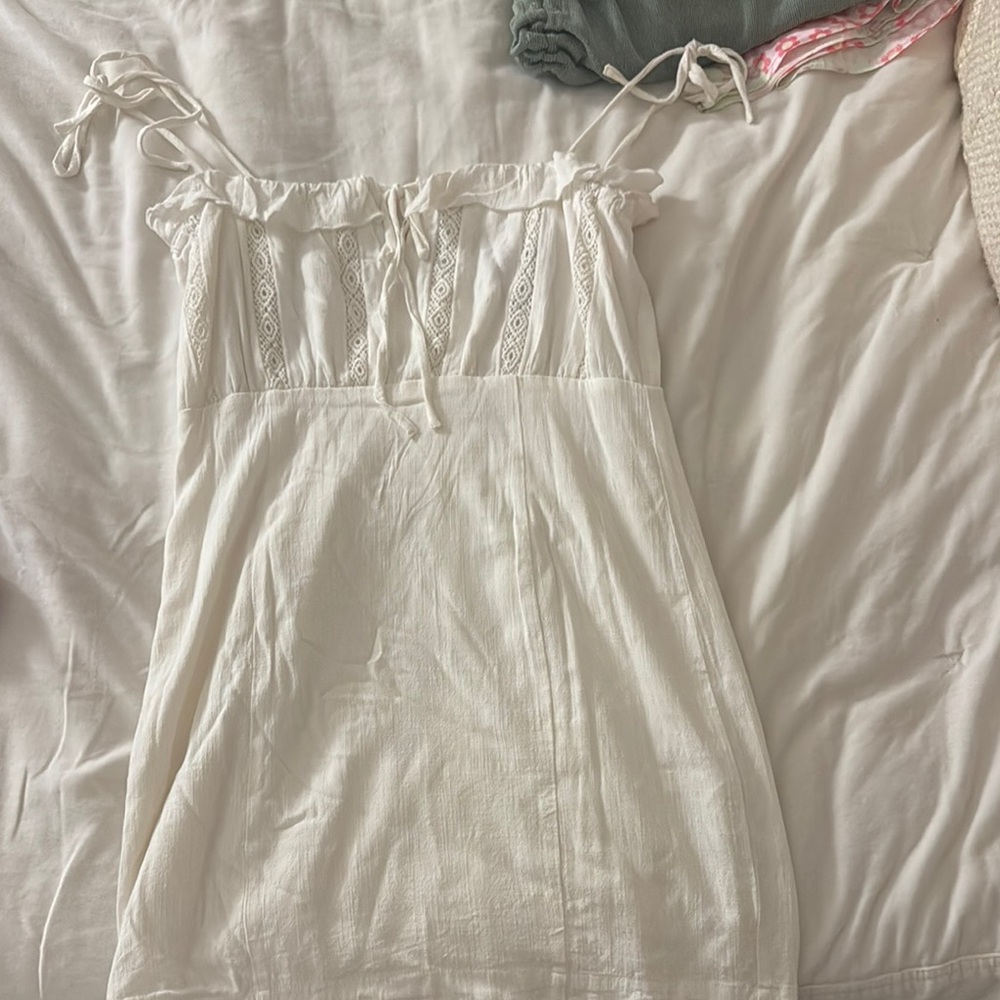 Forever 21 White Lace Mini Dress